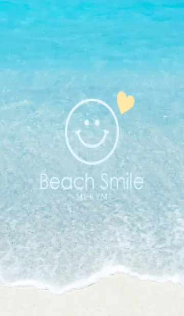[LINE着せ替え] Beach Smile - LOVE 26の画像1