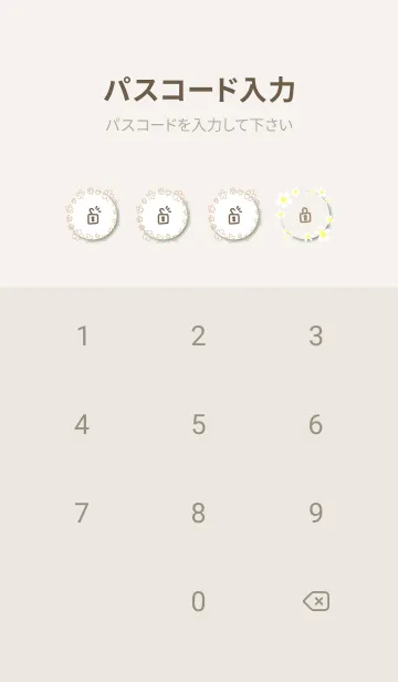 [LINE着せ替え] 白い小花が舞う15の画像4