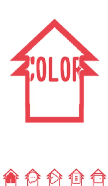 [LINE着せ替え] red color T33の画像1