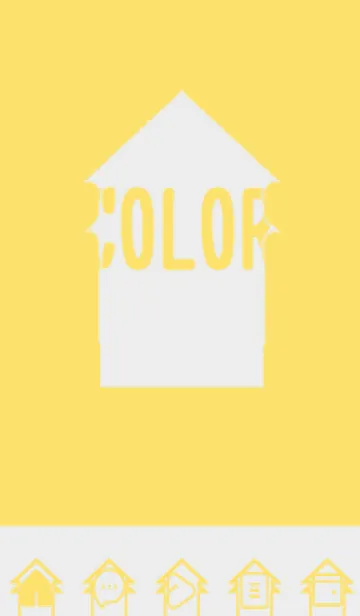 [LINE着せ替え] yellow color T31の画像1