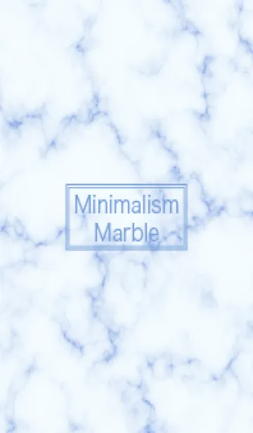 [LINE着せ替え] Minimalism Marble - Sapphireの画像1