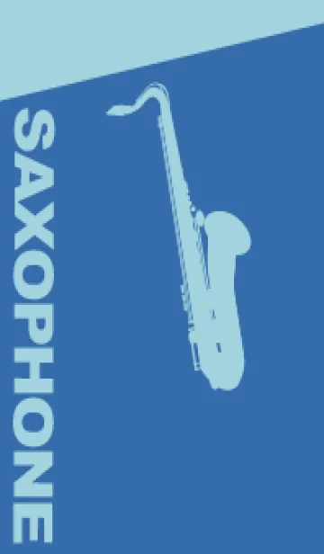 [LINE着せ替え] Saxophone CLR ウルトラマリーンの画像1