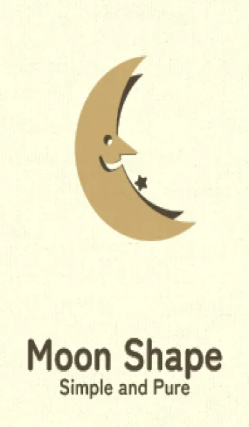 [LINE着せ替え] 月型の着せかえ バフの画像1