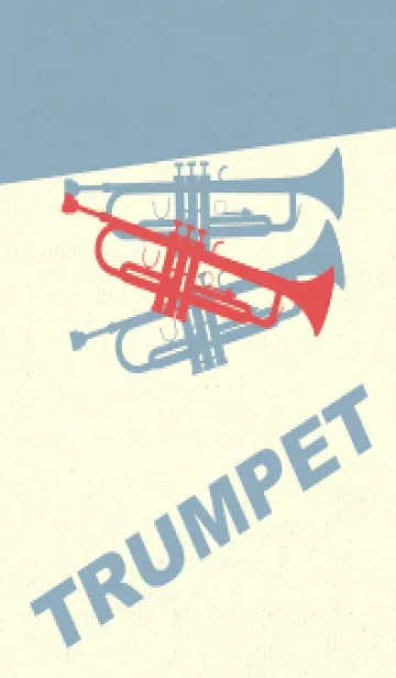 [LINE着せ替え] Trumpet CLR オレンジバーミリオンの画像1
