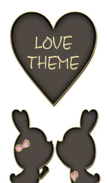 [LINE着せ替え] Enamel Pin LOVE THEME 107の画像1