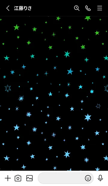 [LINE着せ替え] ミニ スターズ _158の画像2