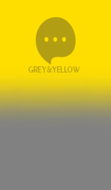 [LINE着せ替え] Yellow &Grey V5 (JP)の画像1
