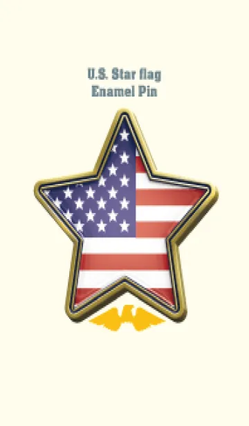 [LINE着せ替え] U.S. Star flag Enamel Pin 7の画像1