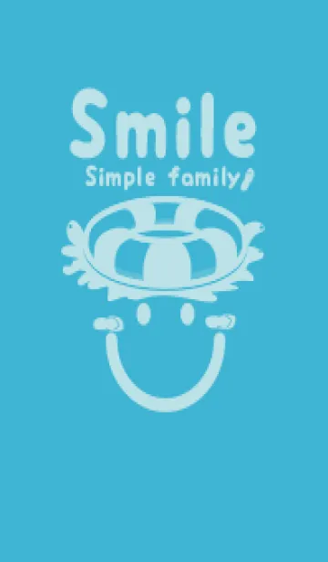 [LINE着せ替え] スマイル＆サマー アクアの画像1