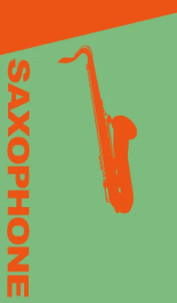 [LINE着せ替え] Saxophone CLR フレッシュグリーンの画像1