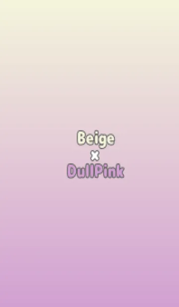 [LINE着せ替え] ベージュ★くすみピンク.TKCの画像1