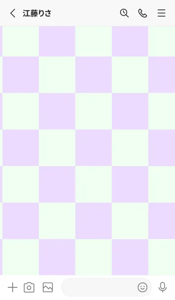 [LINE着せ替え] パステルパープル■ハニデュー.TKCの画像2