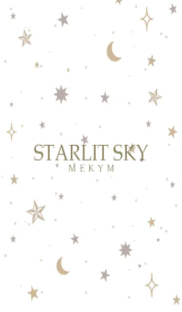 [LINE着せ替え] SIMPLE STARLIT SKY - MEKYM 6の画像1