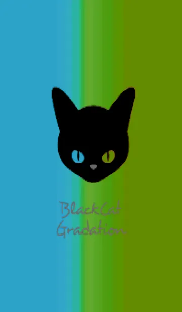 [LINE着せ替え] ブラック キャット .4の画像1