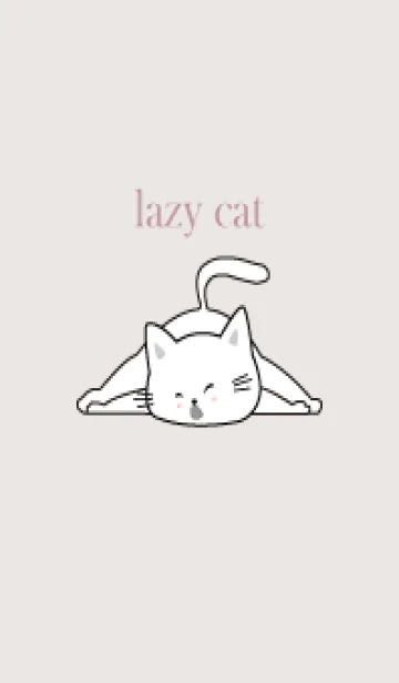 [LINE着せ替え] lazy cat..95の画像1