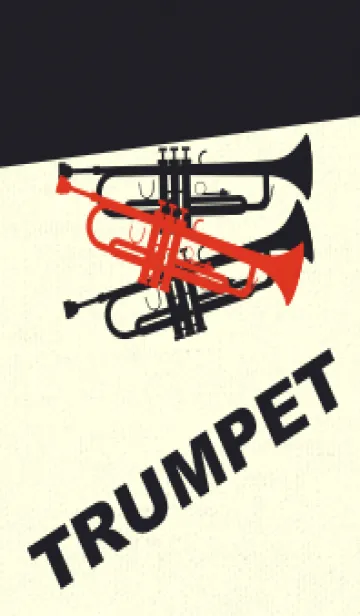 [LINE着せ替え] Trumpet CLR スカーレッドの画像1