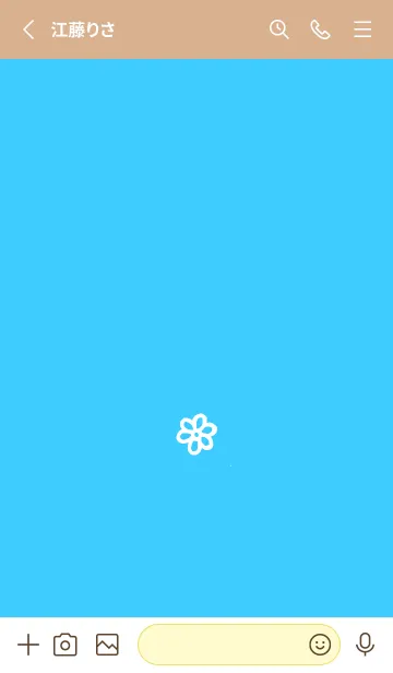 [LINE着せ替え] ミニ フラワー _158の画像2