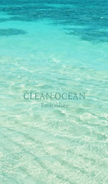 [LINE着せ替え] CLEAN OCEAN Emerald sea - HAWAII 9の画像1