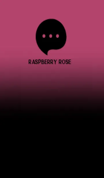 [LINE着せ替え] Black & Raspberry Rose Theme V.4 (JP)の画像1