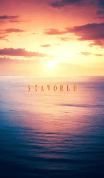 [LINE着せ替え] SEA WORLD-Sunset-6の画像1