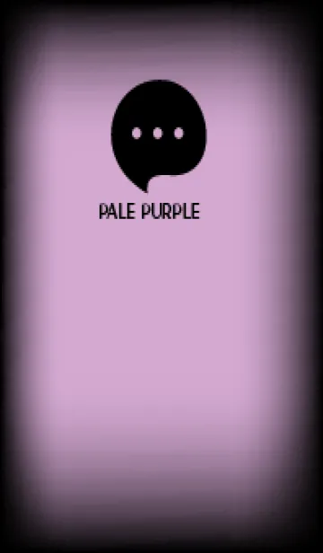 [LINE着せ替え] Black & Pale Purple Theme V4 (JP)の画像1