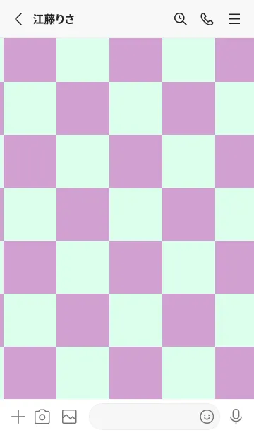 [LINE着せ替え] パステルグリーン1■くすみピンク.TKCの画像2