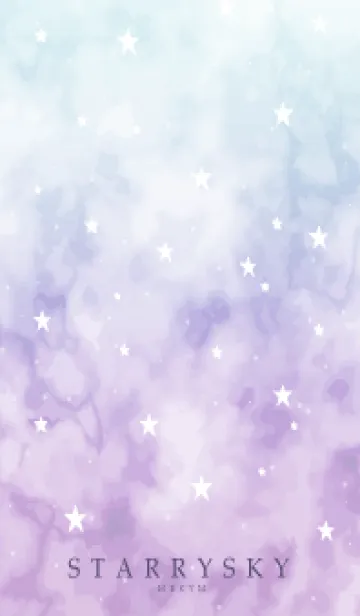 [LINE着せ替え] STARRY SKY -PURPLE- 3の画像1