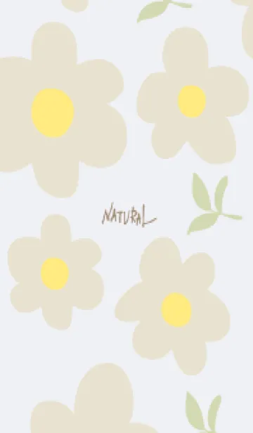 [LINE着せ替え] くすみカラー 北欧風 花25の画像1