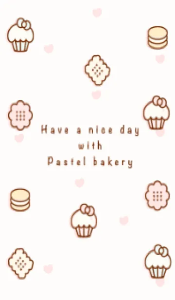 [LINE着せ替え] Little pastel bakeryの画像1