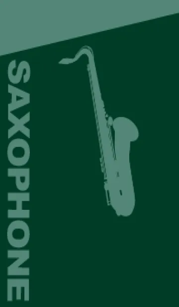 [LINE着せ替え] Saxophone CLR 海松藍色の画像1