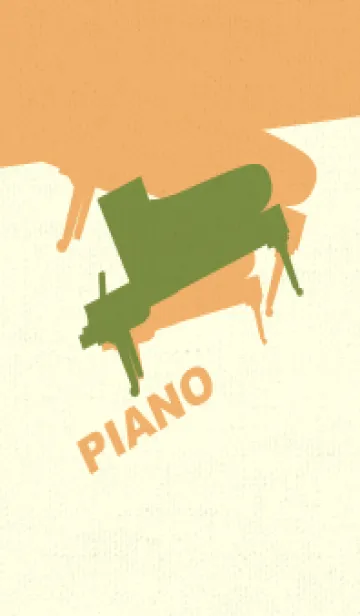 [LINE着せ替え] Piano CLR グラスグリーンの画像1