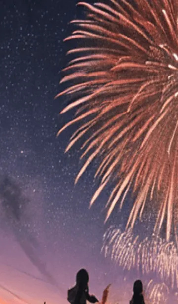 [LINE着せ替え] 夏夜のカケラ#HS016。の画像1