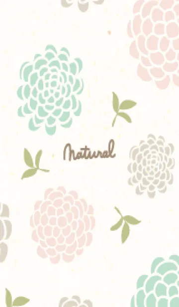 [LINE着せ替え] くすみカラー 鞠 花12の画像1