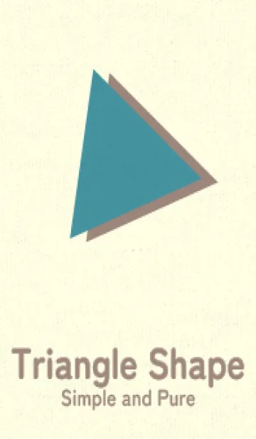 [LINE着せ替え] 三角型の着せかえ ペールサックスブルーの画像1