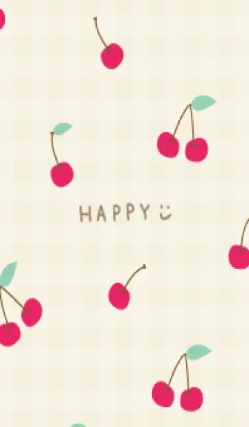 [LINE着せ替え] さくらんぼ くすみカラー24の画像1