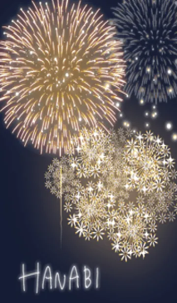 [LINE着せ替え] 夏の華♡gray01_1の画像1