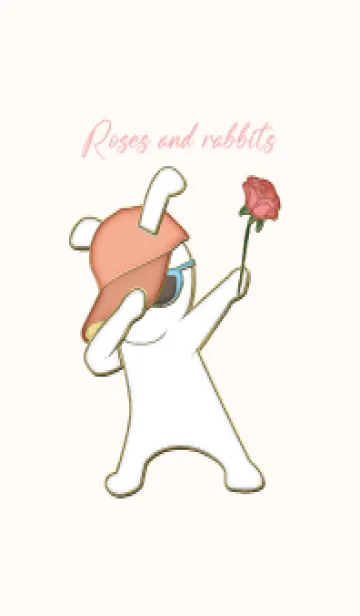 [LINE着せ替え] Roses and rabbits 8の画像1
