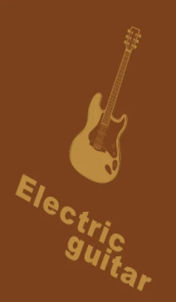 [LINE着せ替え] ELECTRIC GUITAR CLR テラローザの画像1