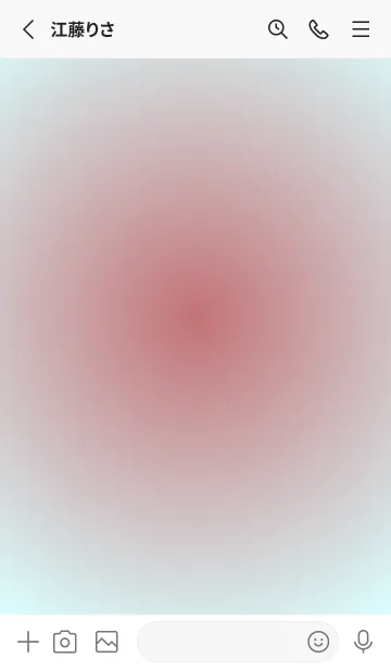 [LINE着せ替え] くすみレッド●パステルブルー3.TKCの画像2