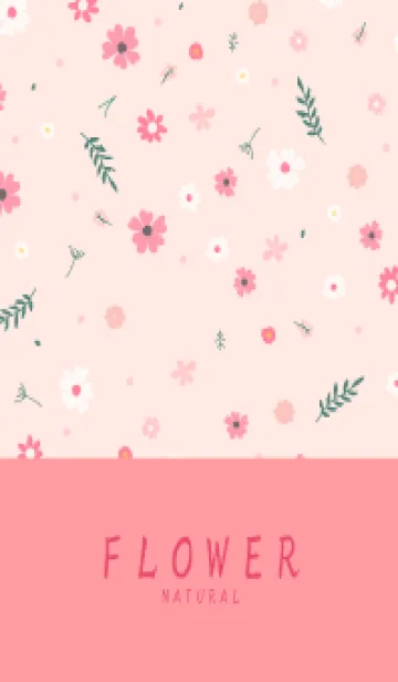 FLOWER SALMONPINK -NATURAL-12の着せ替えメイン画像