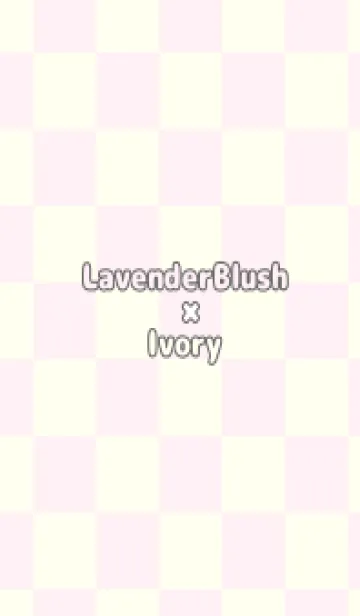 [LINE着せ替え] ラベンダーブラシ■アイボリー.TKCの画像1