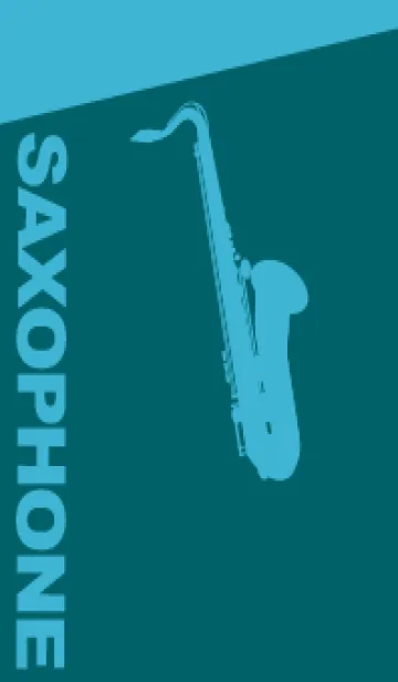 [LINE着せ替え] Saxophone CLR ディープティールグリーンの画像1