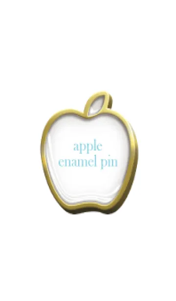 [LINE着せ替え] apple Enamel Pin 22の画像1