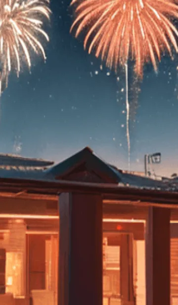 [LINE着せ替え] 夏夜のカケラ#HT016。の画像1