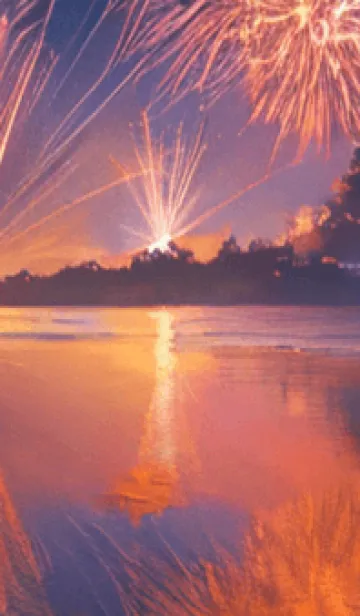 [LINE着せ替え] 夏夜のカケラ#HT014。の画像1