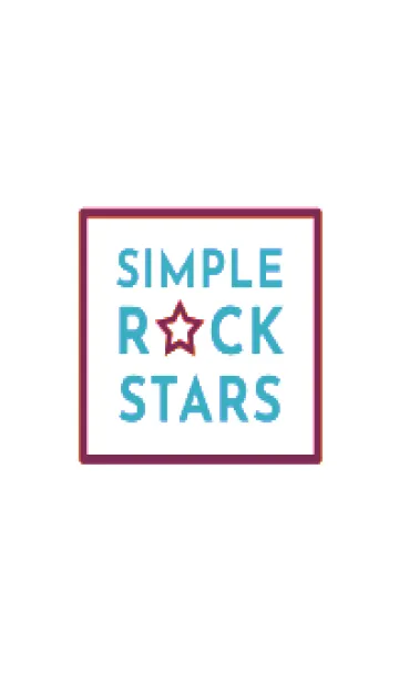 [LINE着せ替え] シンプル ロック スター 131の画像1