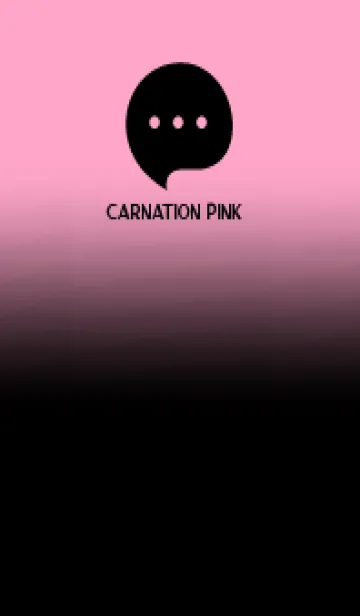 [LINE着せ替え] Black & Carnation Pink Theme V.4 (JP)の画像1