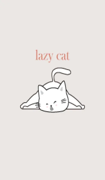 [LINE着せ替え] lazy cat..96の画像1
