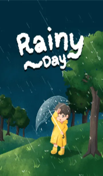 [LINE着せ替え] Rainy day - flipyの画像1