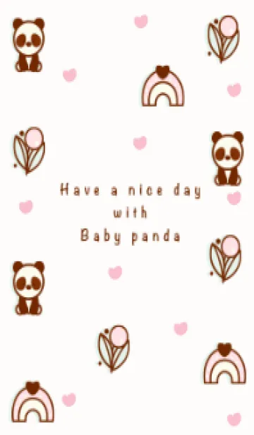 [LINE着せ替え] Baby panda theme 7の画像1